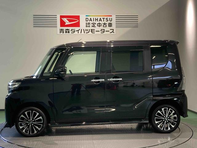 タントカスタムRSナビ 前席シートヒーター 下回り防錆済み ターボ スマートキ− 4WD アルミ ABS エアバッグ キーフリー(青森県)の中古車
