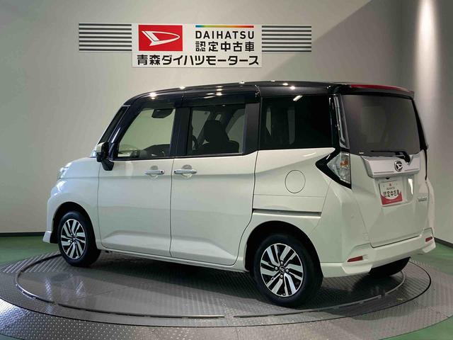 トールカスタムＧディスプレイオーディオ　下回り防錆済み　アルミ　４ＷＤ　キーフリー　ＡＢＳ　エアバッグ　スマートキー（青森県）の中古車