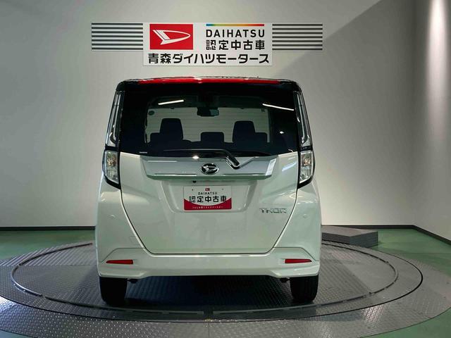 トールカスタムＧディスプレイオーディオ　下回り防錆済み　アルミ　４ＷＤ　キーフリー　ＡＢＳ　エアバッグ　スマートキー（青森県）の中古車