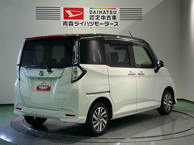 トールカスタムＧディスプレイオーディオ　下回り防錆済み　アルミ　４ＷＤ　キーフリー　ＡＢＳ　エアバッグ　スマートキー（青森県）の中古車