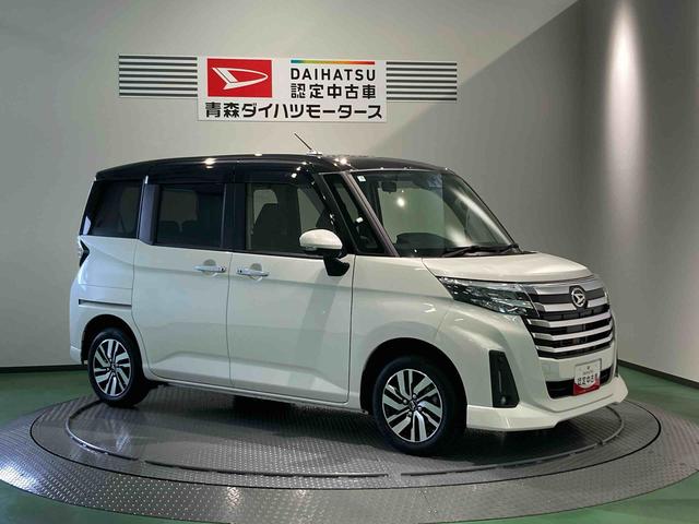 トールカスタムＧディスプレイオーディオ　下回り防錆済み　アルミ　４ＷＤ　キーフリー　ＡＢＳ　エアバッグ　スマートキー（青森県）の中古車