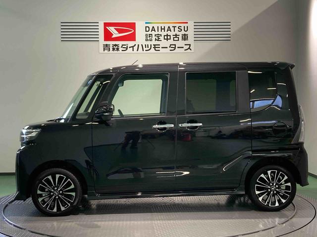 タントカスタムＲＳ下回り防錆済み　前席シートヒーター　ターボ　スマートキ−　４ＷＤ　アルミ　ＡＢＳ　エアバッグ　キーフリー（青森県）の中古車