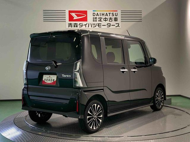 タントカスタムＲＳ下回り防錆済み　前席シートヒーター　ターボ　スマートキ−　４ＷＤ　アルミ　ＡＢＳ　エアバッグ　キーフリー（青森県）の中古車