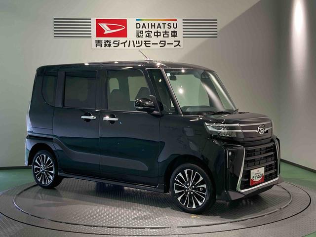 タントカスタムＲＳ下回り防錆済み　前席シートヒーター　ターボ　スマートキ−　４ＷＤ　アルミ　ＡＢＳ　エアバッグ　キーフリー（青森県）の中古車