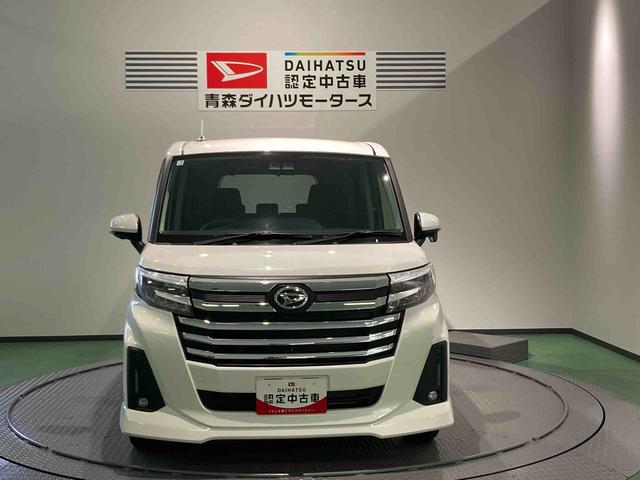 トールカスタムＧディスプレイオーディオ　下回り防錆済み　アルミ　４ＷＤ　キーフリー　ＡＢＳ　エアバッグ　スマートキー（青森県）の中古車