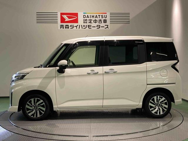 トールカスタムＧディスプレイオーディオ　下回り防錆済み　アルミ　４ＷＤ　キーフリー　ＡＢＳ　エアバッグ　スマートキー（青森県）の中古車