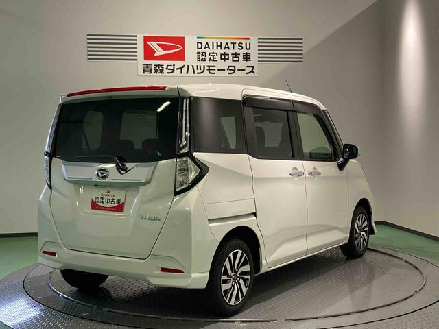 トールカスタムＧディスプレイオーディオ　下回り防錆済み　アルミ　４ＷＤ　キーフリー　ＡＢＳ　エアバッグ　スマートキー（青森県）の中古車