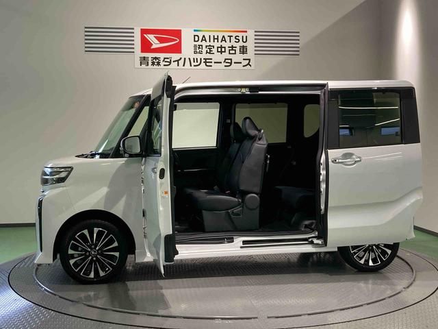 タントカスタムRS下回り防錆済み 前席シートヒーター ターボ 4WD アルミ スマートキ− ABS キーフリー エアバッグ(青森県)の中古車