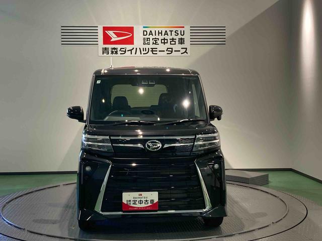 タントカスタムRSナビ 下回り防錆済み 前席シートヒーター ターボ 4WD アルミ スマートキ− ABS キーフリー エアバッグ(青森県)の中古車