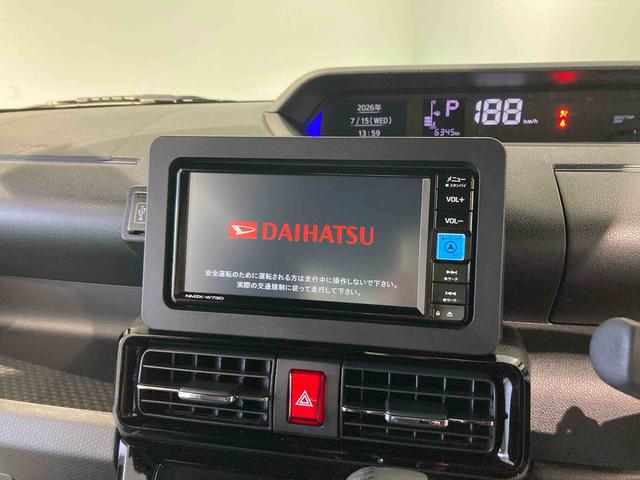 タントカスタムRSナビ 下回り防錆済み 前席シートヒーター ターボ 4WD アルミ スマートキ− ABS キーフリー エアバッグ(青森県)の中古車