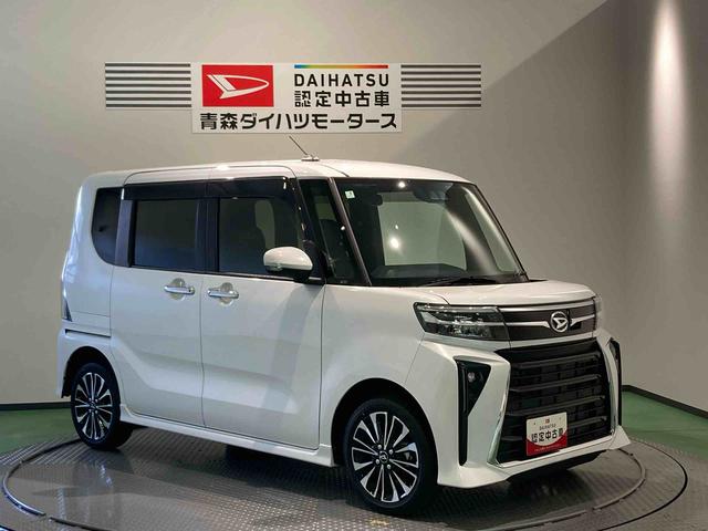 タントカスタムＲＳ下回り防錆済み　前席シートヒーター　ターボ　４ＷＤ　アルミ　スマートキ−　ＡＢＳ　キーフリー　エアバッグ（青森県）の中古車