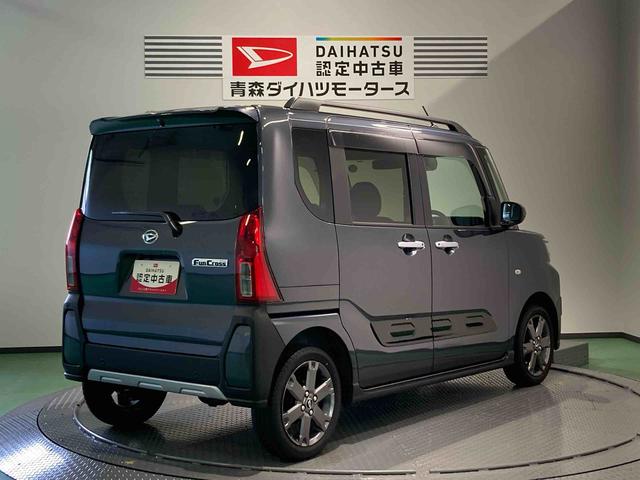 タントファンクロスターボリミテッドディスプレイオーディオ　前席シートヒーター　下回り防錆済み　ＥＴＣ　スマートキー　ターボ　４ＷＤ（青森県）の中古車