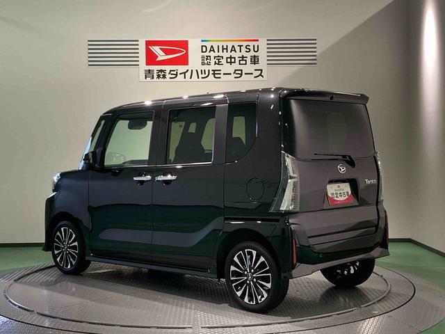 タントカスタムＲＳ下回り防錆済み　前席シートヒーター　ターボ　４ＷＤ　アルミ　スマートキ−　ＡＢＳ　キーフリー　エアバック（青森県）の中古車