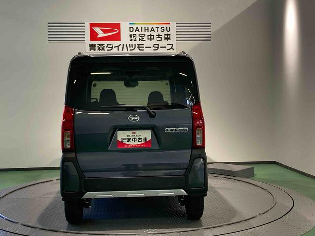 タントファンクロスリミテッドディスプレイオーディオ　前席シートヒーター　ＥＴＣ　パワーウィンドウ　下回り防錆済み　４ＷＤ　エアバック　アルミ（青森県）の中古車
