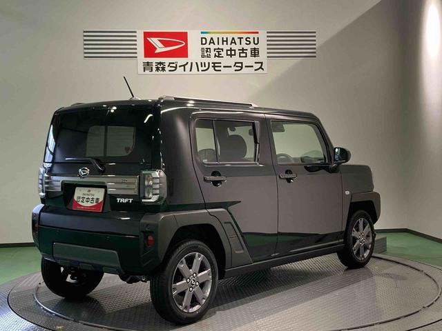 タフトＧターボ　ダーククロムベンチャースカイフィールトップ　下回り防錆済み　パワーウィンドウ　前席シートヒーター　スマートキー　キーフリー　アルミ　４ＷＤ　エアバッグ　ＡＢＳ　ターボ（青森県）の中古車