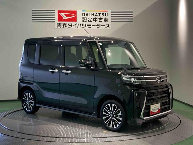 タントカスタムＲＳリミテッドディスプレイオーディオ　下回り防錆済み　前席シートヒーター　パワーウィンドウ　キーフリー　ＥＴＣ　４ＷＤ　スマートキー　ターボ（青森県）の中古車