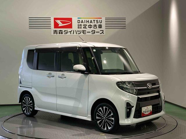 タントカスタムＲＳナビ　前席シートヒーター　パワーウィンドウ　下回り防錆済み　ターボ　４ＷＤ　エアバッグ　スマートキ−　アルミ　キーレス　ＡＢＳ（青森県）の中古車