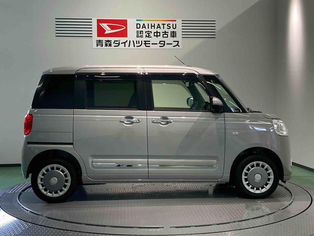 ムーヴキャンバスセオリーＧ下回り防錆済み　前席シートヒーター　パワーウィンドウ　４ＷＤ　スマートキー　エアバッグ　キーフリー（青森県）の中古車