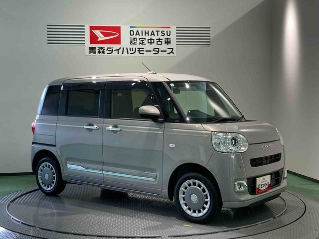 ムーヴキャンバスセオリーＧ下回り防錆済み　前席シートヒーター　パワーウィンドウ　４ＷＤ　スマートキー　エアバッグ　キーフリー（青森県）の中古車