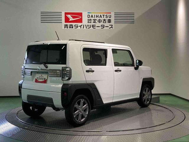 タフトGターボ クロムベンチャー下回り防錆済み スカイフィールトップ アルミ ターボ 4WD キーフリー スマートキー エアバッグ ABS(青森県)の中古車