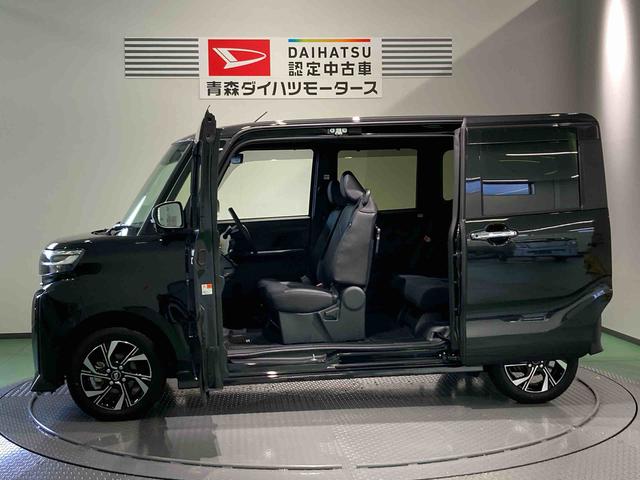 タントカスタムX下回り防錆済み アルミ 前席シートヒーター パワーウィンドウ キーフリー 4WD スマートキー ABS エアバッグ(青森県)の中古車