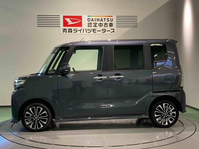 タントカスタムＲＳリミテッド下回り防錆済み　前席シートヒーター　パワーウィンドウ　キーフリー　ＥＴＣ　４ＷＤ　スマートキー　ターボ（青森県）の中古車