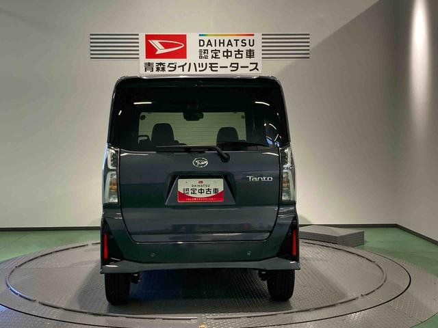 タントカスタムＲＳリミテッド下回り防錆済み　前席シートヒーター　パワーウィンドウ　キーフリー　ＥＴＣ　４ＷＤ　スマートキー　ターボ（青森県）の中古車