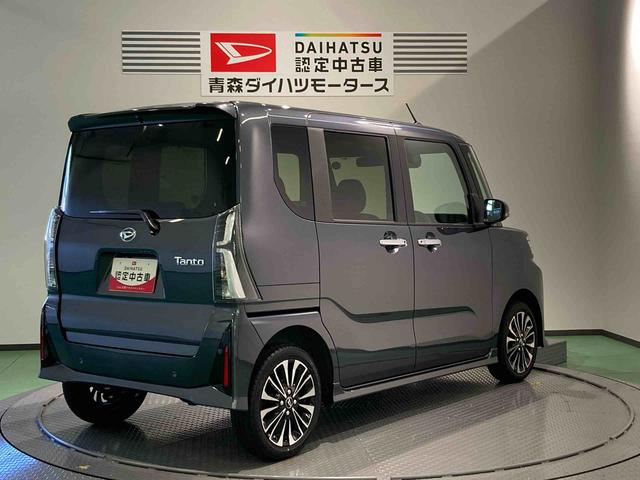 タントカスタムＲＳリミテッド下回り防錆済み　前席シートヒーター　パワーウィンドウ　キーフリー　ＥＴＣ　４ＷＤ　スマートキー　ターボ（青森県）の中古車