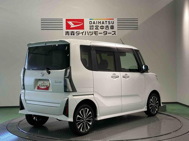 タントカスタムRS下回り防錆済み 前席シートヒーター パワーウィンドウ オートマチックハイビーム ターボ 4WD エアバッグ スマートキ− アルミ キーレス ABS(青森県)の中古車