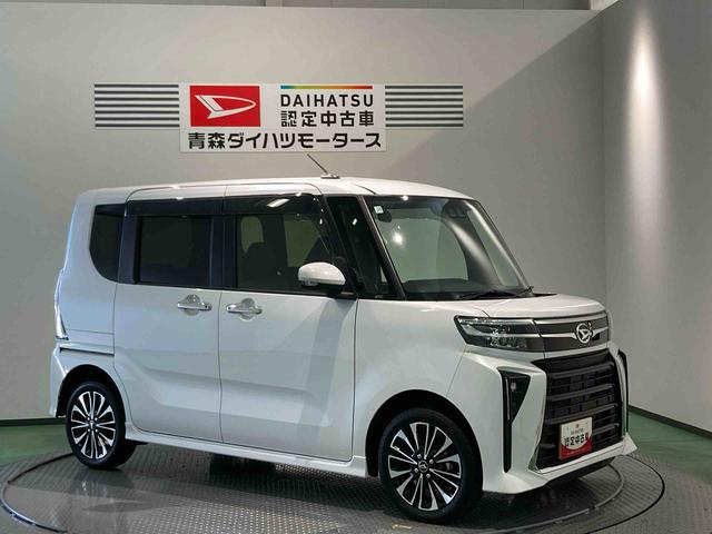 タントカスタムRS下回り防錆済み 前席シートヒーター パワーウィンドウ オートマチックハイビーム ターボ 4WD エアバッグ スマートキ− アルミ キーレス ABS(青森県)の中古車