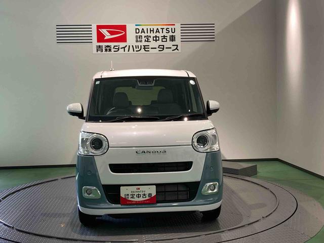 ムーヴキャンバスストライプスＧディスプレイオーディオ　パワーウィンドウ　オートマチックハイビーム　前席シートヒーター　下回り防錆済み　エアバッグ　スマートキー　キーフリー　４ＷＤ　ＡＢＳ（青森県）の中古車
