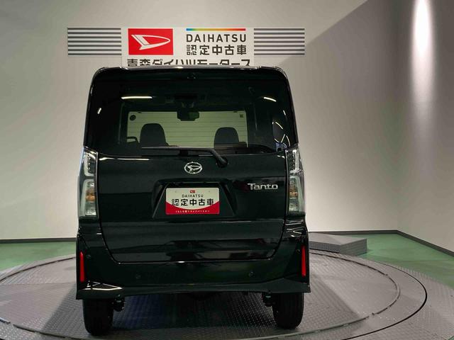 タントカスタムＸ下回り防錆済み　前席シートヒーター　オートマチックハイビーム　パワーウィンドウ　アルミ　４ＷＤ　キーフリー　スマートキー　ＡＢＳ　エアバッグ（青森県）の中古車