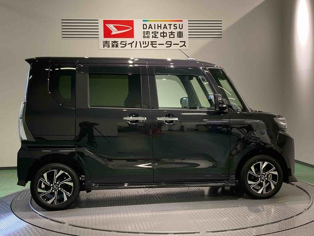 タントカスタムＸ下回り防錆済み　前席シートヒーター　オートマチックハイビーム　パワーウィンドウ　アルミ　４ＷＤ　キーフリー　スマートキー　ＡＢＳ　エアバッグ（青森県）の中古車