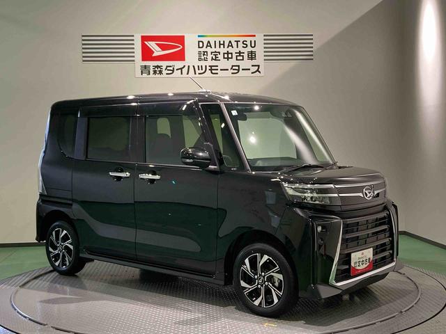 タントカスタムＸ下回り防錆済み　前席シートヒーター　オートマチックハイビーム　パワーウィンドウ　アルミ　４ＷＤ　キーフリー　スマートキー　ＡＢＳ　エアバッグ（青森県）の中古車