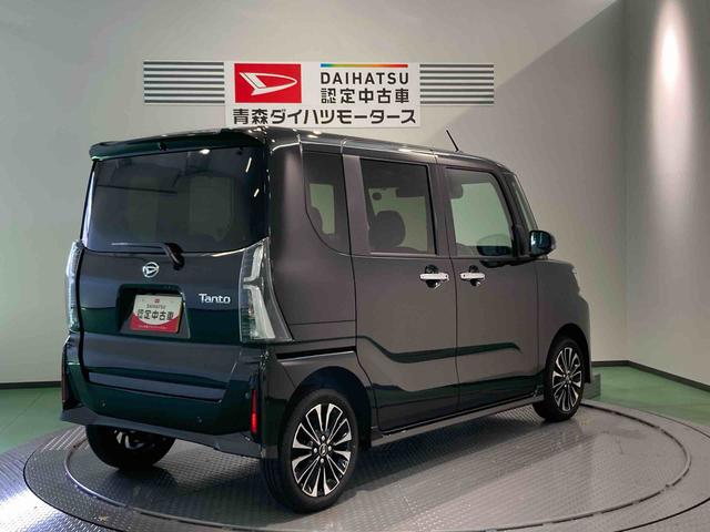 タントカスタムRSリミテッドナビ ETC パワーウィンドウ 前席シートヒーター オートマチックハイビーム 下回り防錆済み キーフリー 4WD スマートキー ターボ(青森県)の中古車