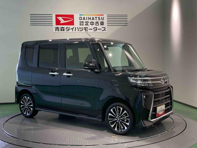 タントカスタムRSリミテッドナビ ETC パワーウィンドウ 前席シートヒーター オートマチックハイビーム 下回り防錆済み キーフリー 4WD スマートキー ターボ(青森県)の中古車
