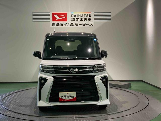 タントカスタムXリミテッドナビ アルミ 前席シートヒーター 下回り防錆済み オートマチックハイビーム ABS ETC スマートキー 4WD(青森県)の中古車