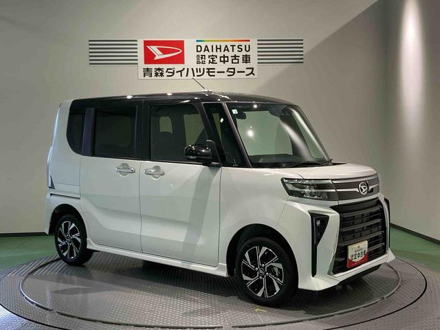 タントカスタムXリミテッドナビ アルミ 前席シートヒーター 下回り防錆済み オートマチックハイビーム ABS ETC スマートキー 4WD(青森県)の中古車