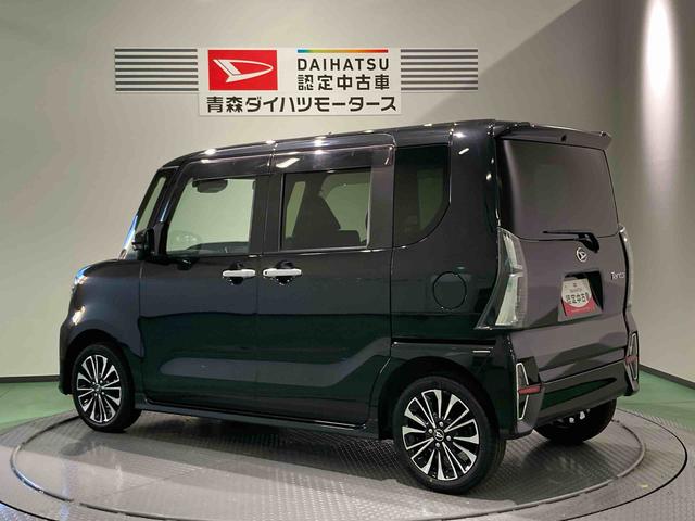 タントカスタムＲＳナビ　ドラレコ　エンスタ　前席シートヒーター　パワーウィンドウ　ＥＴＣ　下回り防錆済み　ターボ　４ＷＤ　エアバッグ　オートハイビーム　スマートキ−　アルミ　キーレス　ＡＢＳ　衝突被害軽減システム（青森県）の中古車