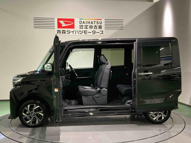 タントカスタムＸ下回り防錆済み　前席シートヒーター　オートマチックハイビーム　パワーウィンドウ　４ＷＤ　キーフリー　アルミ　スマートキー　ＡＢＳ　エアバッグ（青森県）の中古車