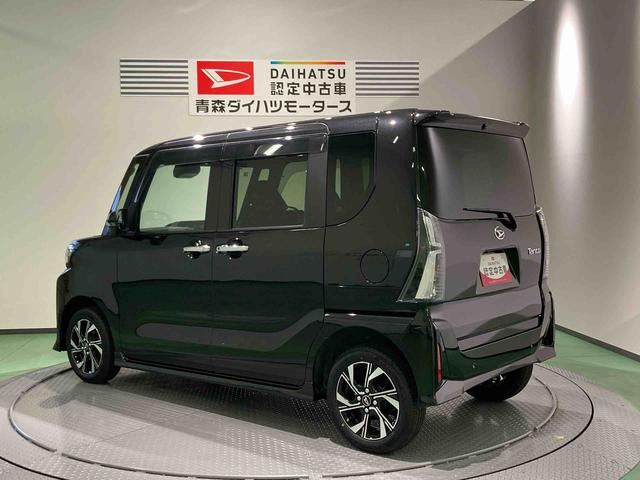 タントカスタムＸ下回り防錆済み　前席シートヒーター　オートマチックハイビーム　パワーウィンドウ　４ＷＤ　キーフリー　アルミ　スマートキー　ＡＢＳ　エアバッグ（青森県）の中古車
