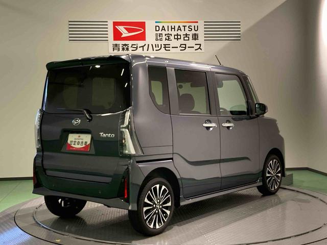 タントカスタムＲＳリミテッドＥＴＣ　アルミ　前席シートヒーター　パワーウィンドウ　下回り防錆済み　レーンアシスト　キーフリー　４ＷＤ　スマートキー　ターボ　衝突被害軽減装置　オートマチックハイビーム（青森県）の中古車