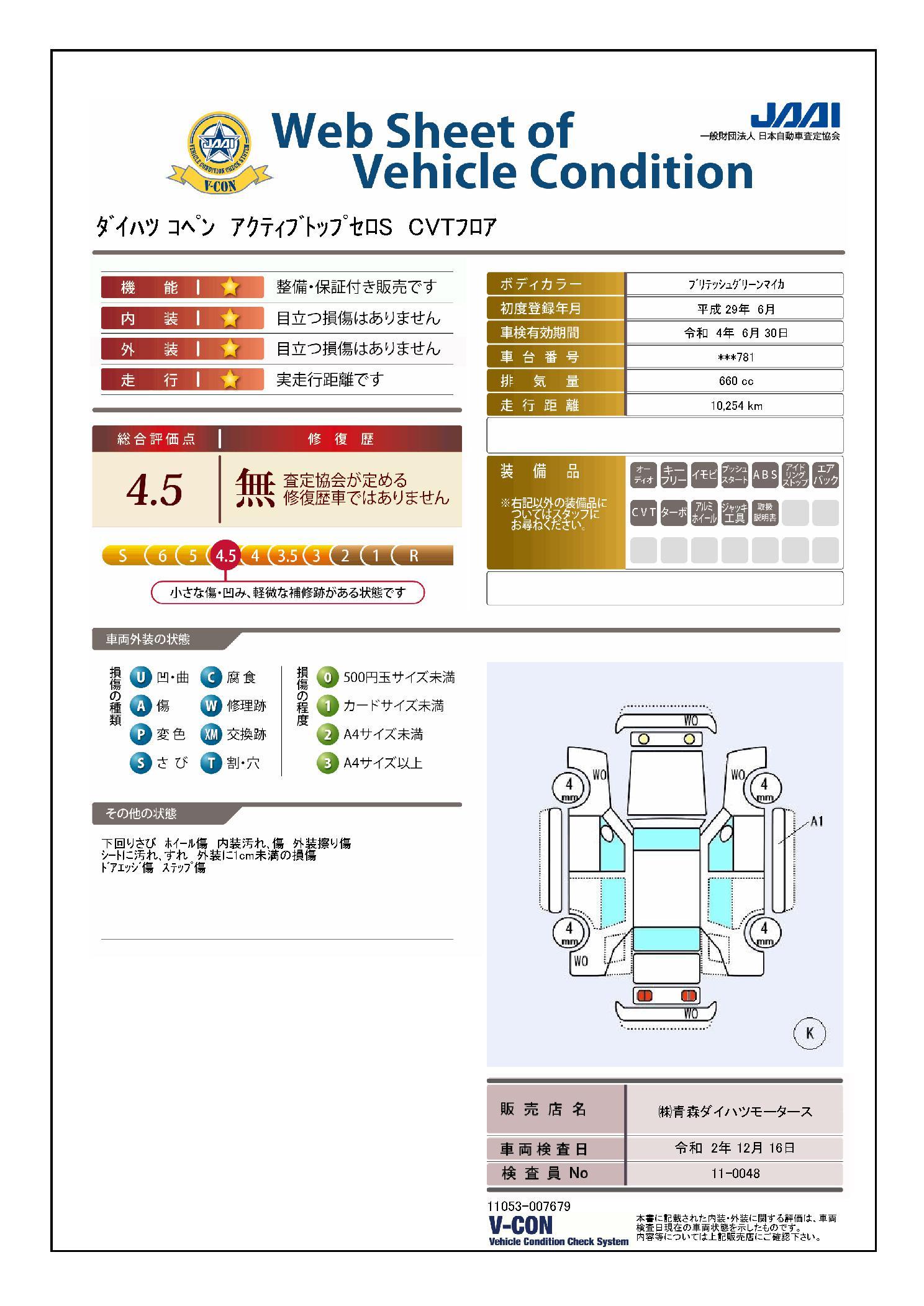 コペンセロ ｓ 青森県 の中古車情報 ダイハツ公式 U Catch