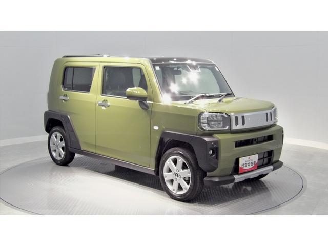 タフトＧ　クロムベンチャー４ＷＤ　ＵＶカットガラススカイフィールトップ　１５インチアルミホイール　オートレベリング機能付きＬＥＤヘッドランプ　運転席助手席シートヒーター　キーフリーシステム　電動パーキングブレーキ（岩手県）の中古車