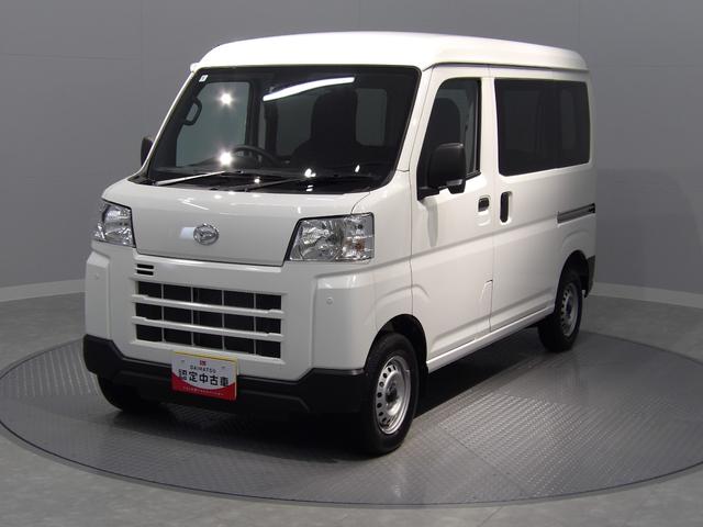 ハイゼットカーゴＤＸＣＶＴ　４ＷＤ　リアヒーター　スマートアシスト　ハロゲンヘッドライト　キーレス　フロントパワーウインドウ　ＶＳＣ　ＴＲＣ　ヒルホールドシステム　エコアイドル　ＡＭ／ＦＭラジオ　両側スライドドア（岩手県）の中古車