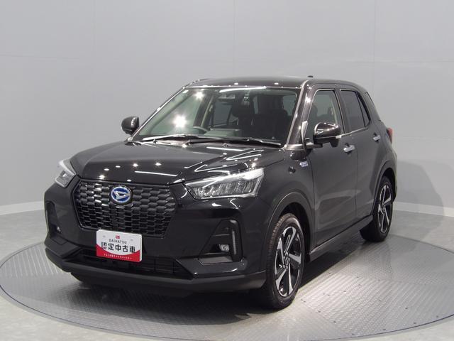 ロッキープレミアムＧ　ＨＥＶナビ　全周囲カメラ　電動パーキング　オートブレーキホールド　全車速追従ＡＣＣ　ブラインドスポットモニター　ＬＥＤヘッドライト　シーケンシャルウインカー　１７インチアルミ　シートヒーター（岩手県）の中古車