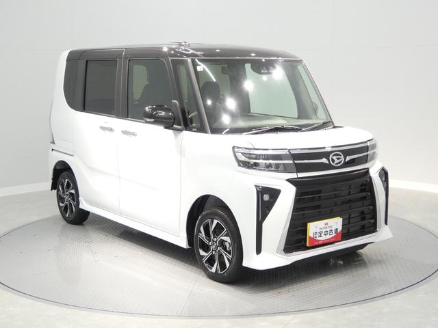 タントカスタムX4WD LEDヘッドライト 両側パワースライドドア シートヒーター スマートアシスト オーディオレス クリアランスソナー(岩手県)の中古車