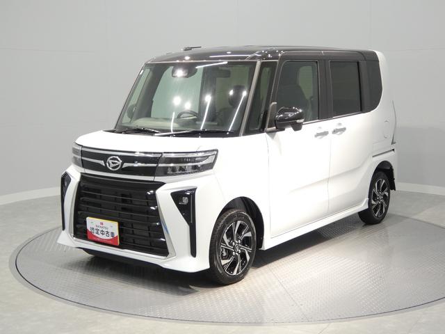 タントカスタムX4WD LEDヘッドライト 両側パワースライドドア シートヒーター スマートアシスト オーディオレス クリアランスソナー(岩手県)の中古車