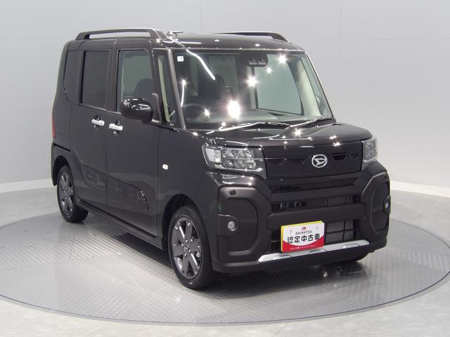 タントファンクロスターボ4WD ターボ 両側パワースライドドア スマートアシスト 運転席助手席シートヒーター LEDヘッドライト アルミホイール 誤発進抑制機能 サイドエアバッグ プッシュスタート オートエアコン(岩手県)の中古車