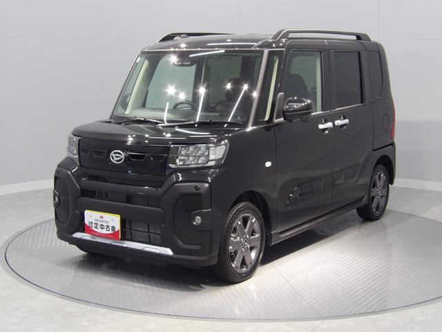 タントファンクロスターボ4WD ターボ 両側パワースライドドア スマートアシスト 運転席助手席シートヒーター LEDヘッドライト アルミホイール 誤発進抑制機能 サイドエアバッグ プッシュスタート オートエアコン(岩手県)の中古車